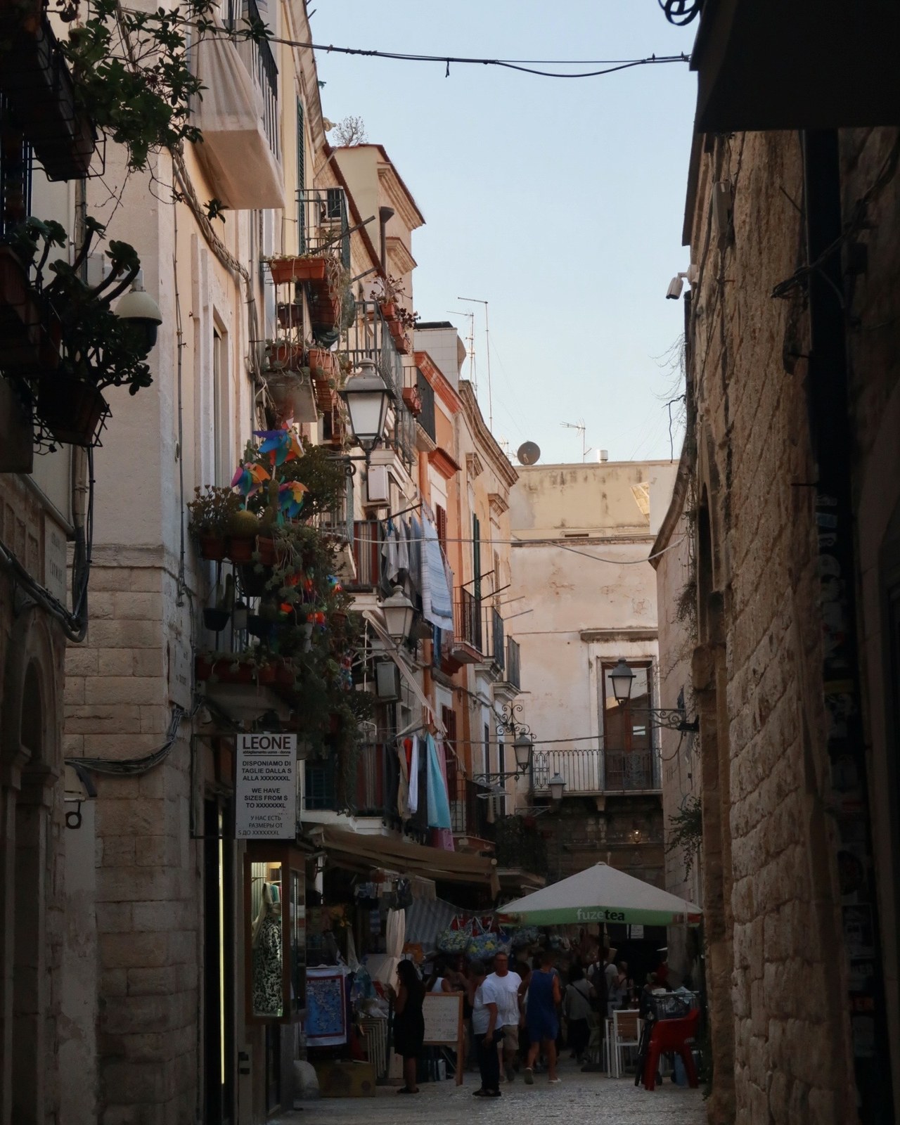 Calle de Bari, Italia