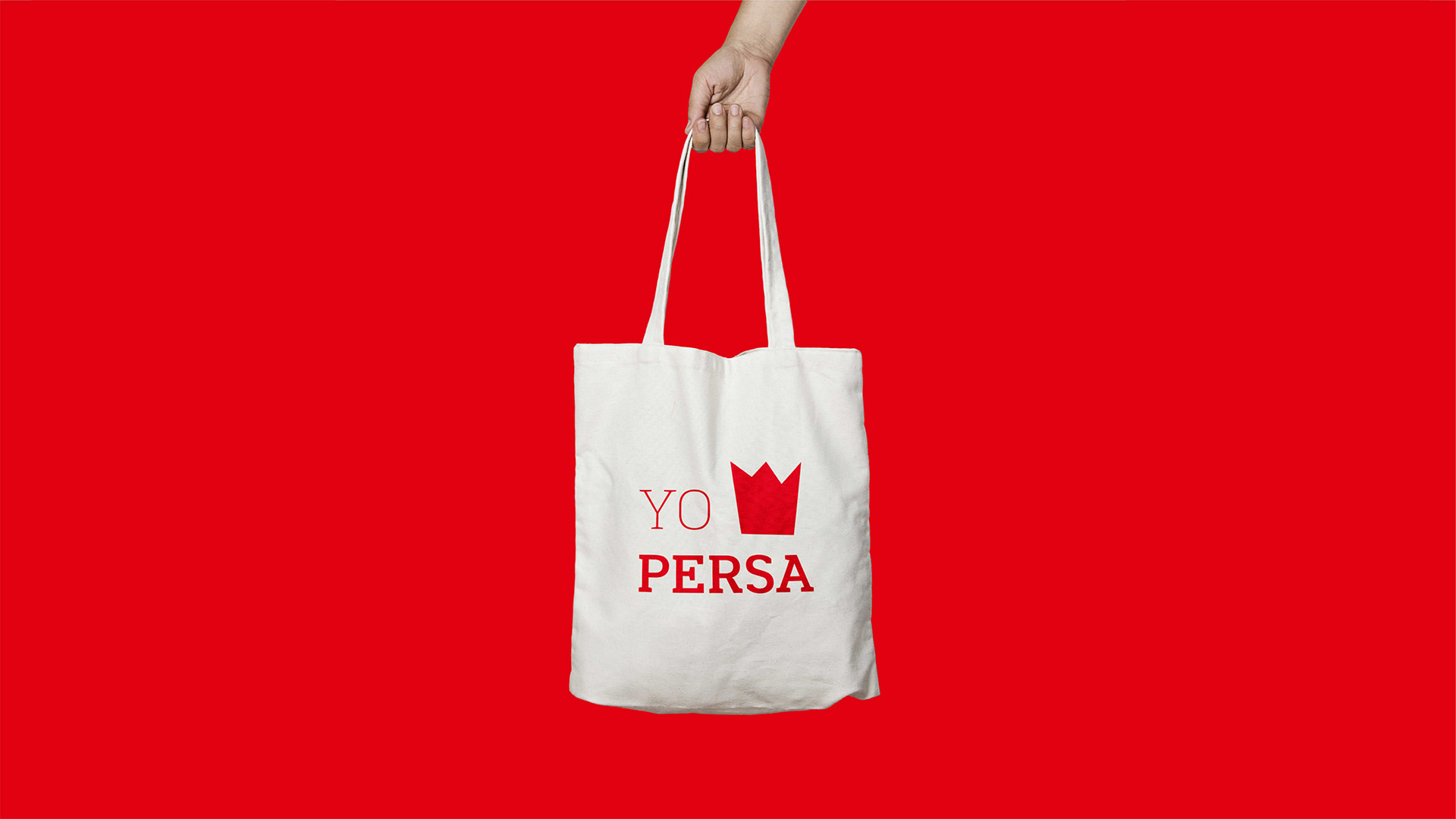 Yo amo Persa tote
