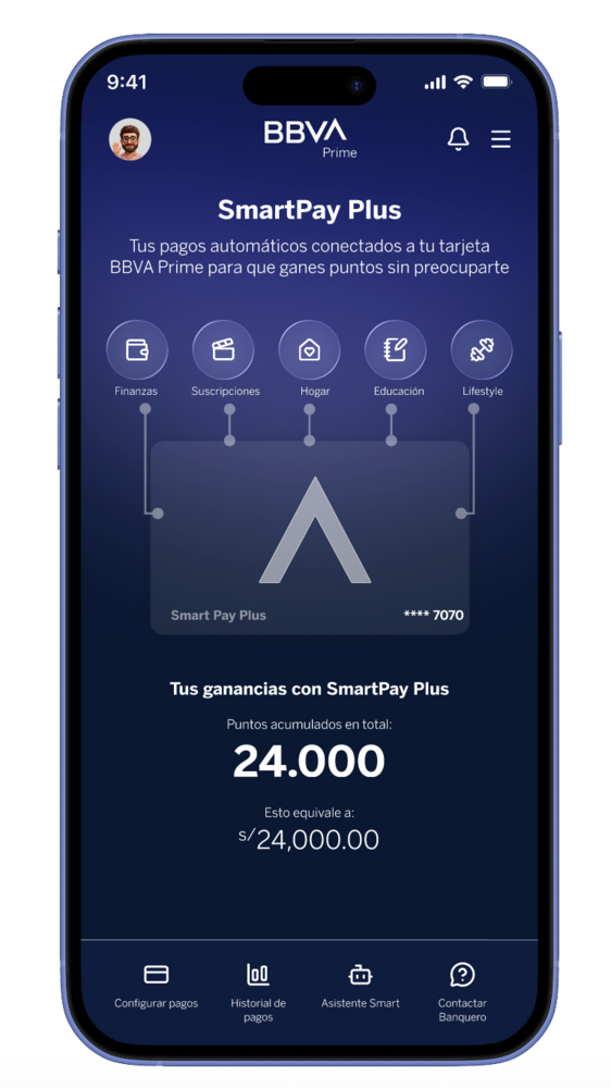 SmartPay Plus — points home
